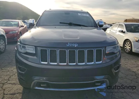 2014 Jeep Grand Cherokee Overland из США, поврежденный, VIN 1C4RJECT4EC201722